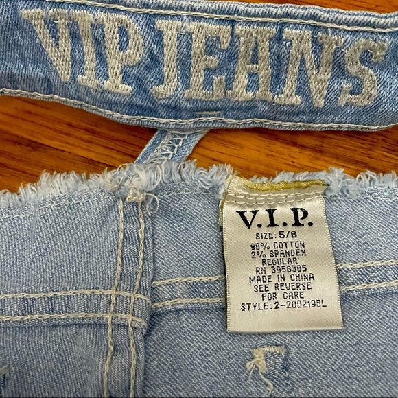 VIP Destructed Cut Out Waist Light Wash Skinny Jeans - NWT! - Picture 9 of 9